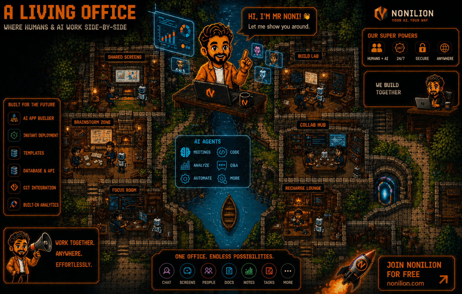 Nonilion office workspace preview
